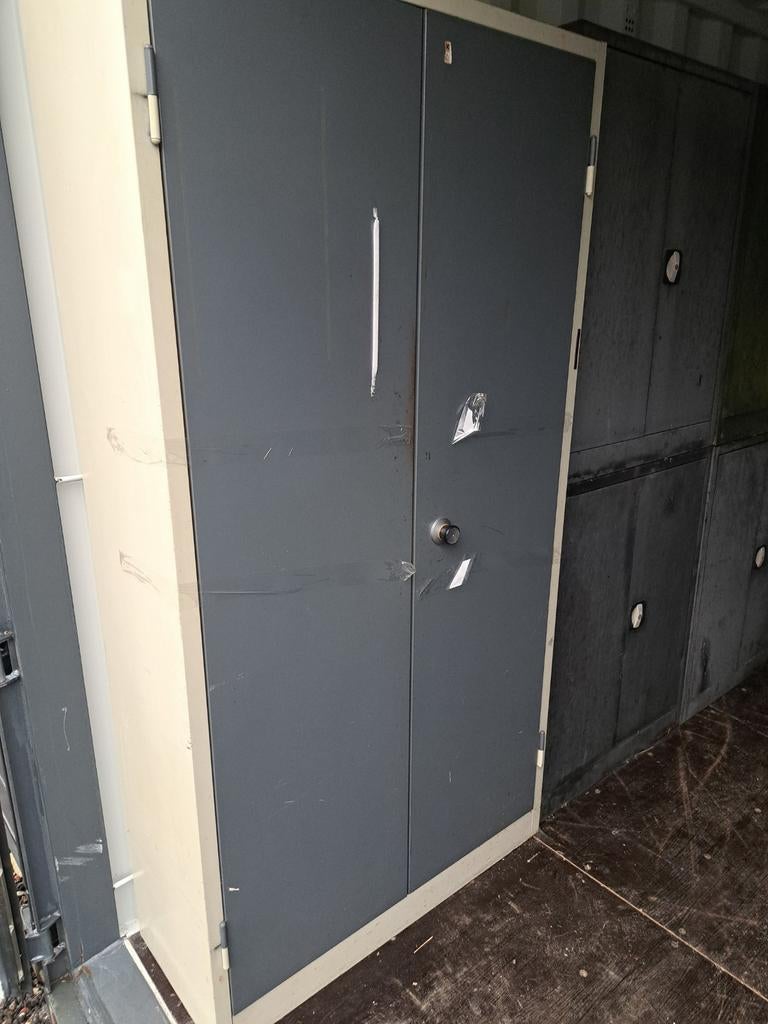 Archiefkast legbordkast garagekast plankenkast, Ophalen, Gebruikt, 25 tot 50 cm