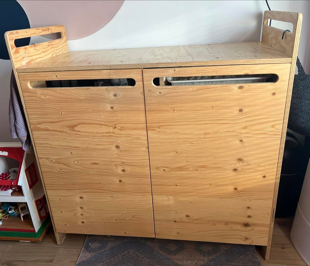 Underlayment commode met lades en planken, Ophalen, Gebruikt, 50 tot 70 cm, 105 cm of meer