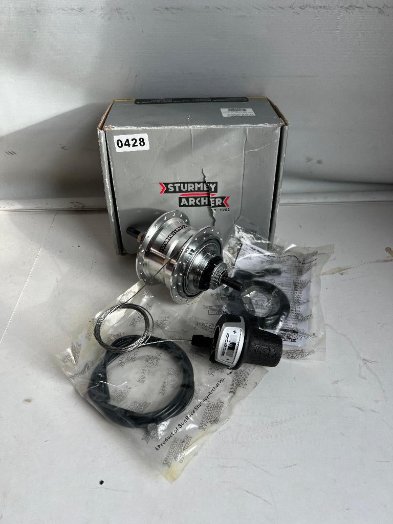 Sturmey Archer 5 versnellingen naaf met versteller nieuw, Ophalen of Verzenden, Nieuw, Wiel