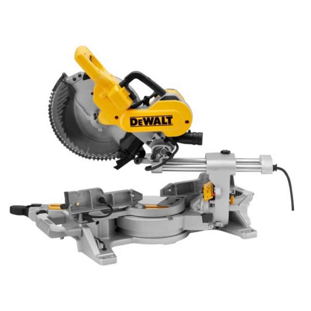 DeWALT DWS727-QS 1675W 250mm Afkort/verstekzaag met XPS-indi, 70 mm of meer, Nieuw, Ophalen of Verzenden, Dewalt