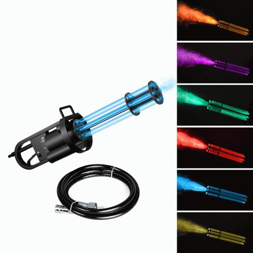 DJLicht Grote CO2 Handgun met RGB leds, Geluidgestuurd, Nieuw, Ophalen of Verzenden, .
