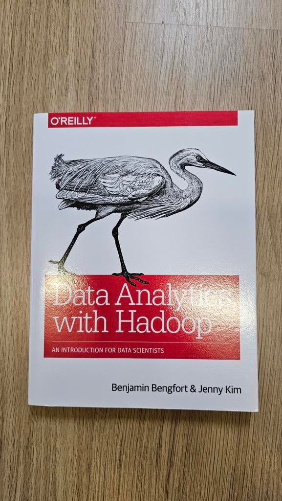 Data Analytics met Hadoop - O'Reilly, Ophalen of Verzenden, Zo goed als nieuw, Software, Benjamin Bengfort & Jenny Kim