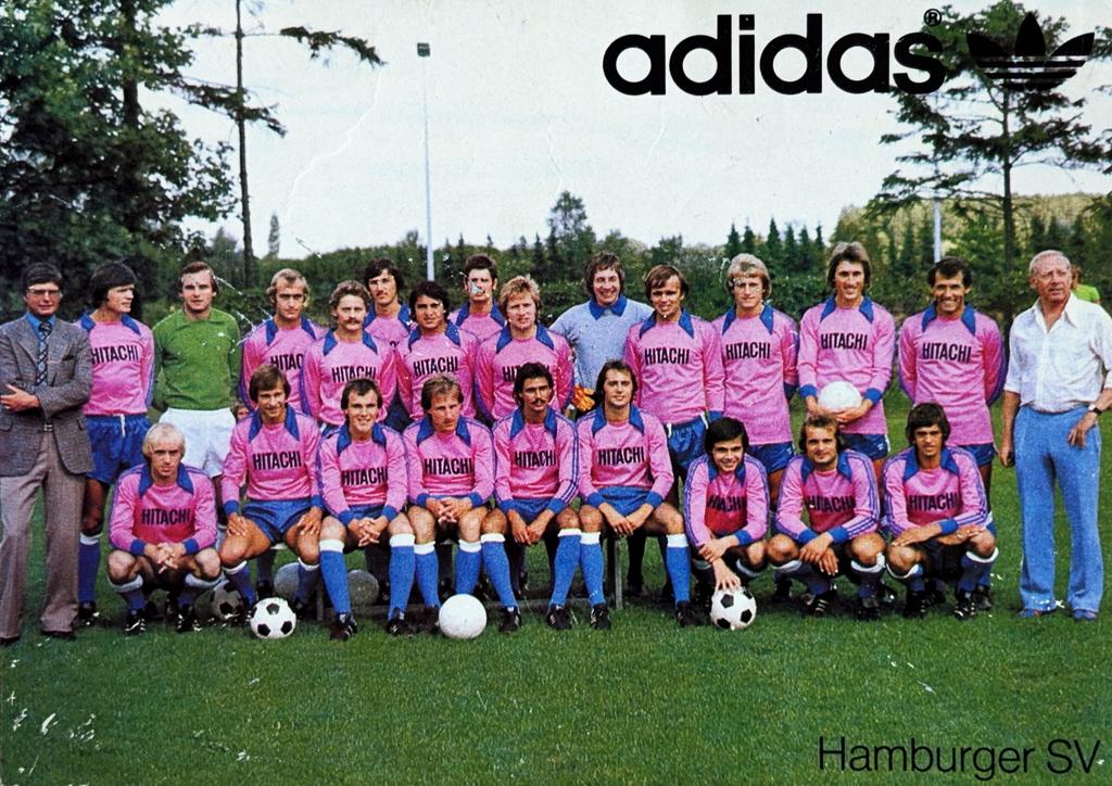 Elftalkaart Hamburger SV - seizoen 1976/1977 - HSV, Ophalen of Verzenden, Gebruikt, Ajax, Spelerskaart