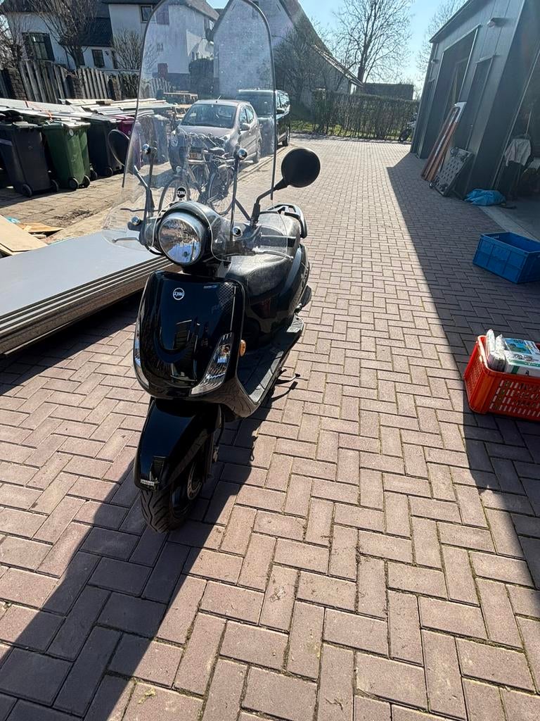 Sym fiddle 2, Ophalen, Maximaal 45 km/u, 49 cc, Zo goed als nieuw