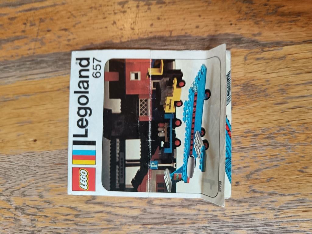 Het instructieboekje van lego set nummer 657, Ophalen of Verzenden, Gebruikt, Losse stenen, Lego