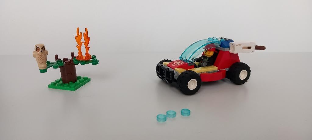 Lego 60247 City Brandweer bosbrand, Ophalen of Verzenden, Gebruikt, Complete set, Lego