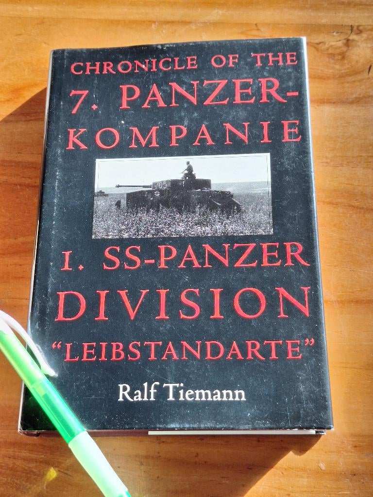 Chronicle of the 7 Panzer-Komp Ss-Panzer Div Leibstandarte", Ophalen of Verzenden, Tweede Wereldoorlog, Gelezen, Overige onderwerpen