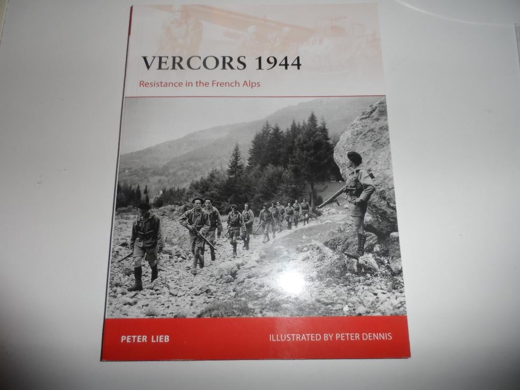 boek osprey Campaign Vercors 1944, Boeken, Ophalen of Verzenden, Tweede Wereldoorlog, Zo goed als nieuw, Landmacht