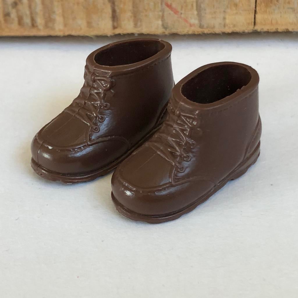 Bruine Ken schoenen vintage, Ophalen of Verzenden, Zo goed als nieuw, Barbie