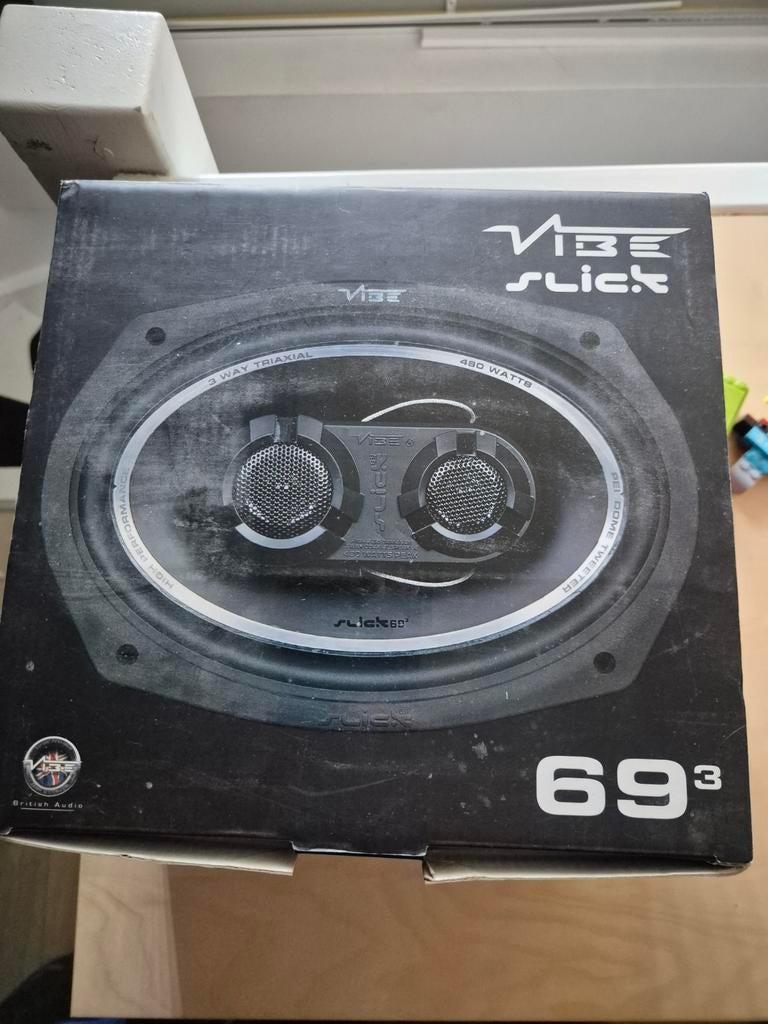 Vibe Slick 6x9 Auto Speakers - Nieuwstaat!, Auto diversen, Ophalen of Verzenden, Nieuw