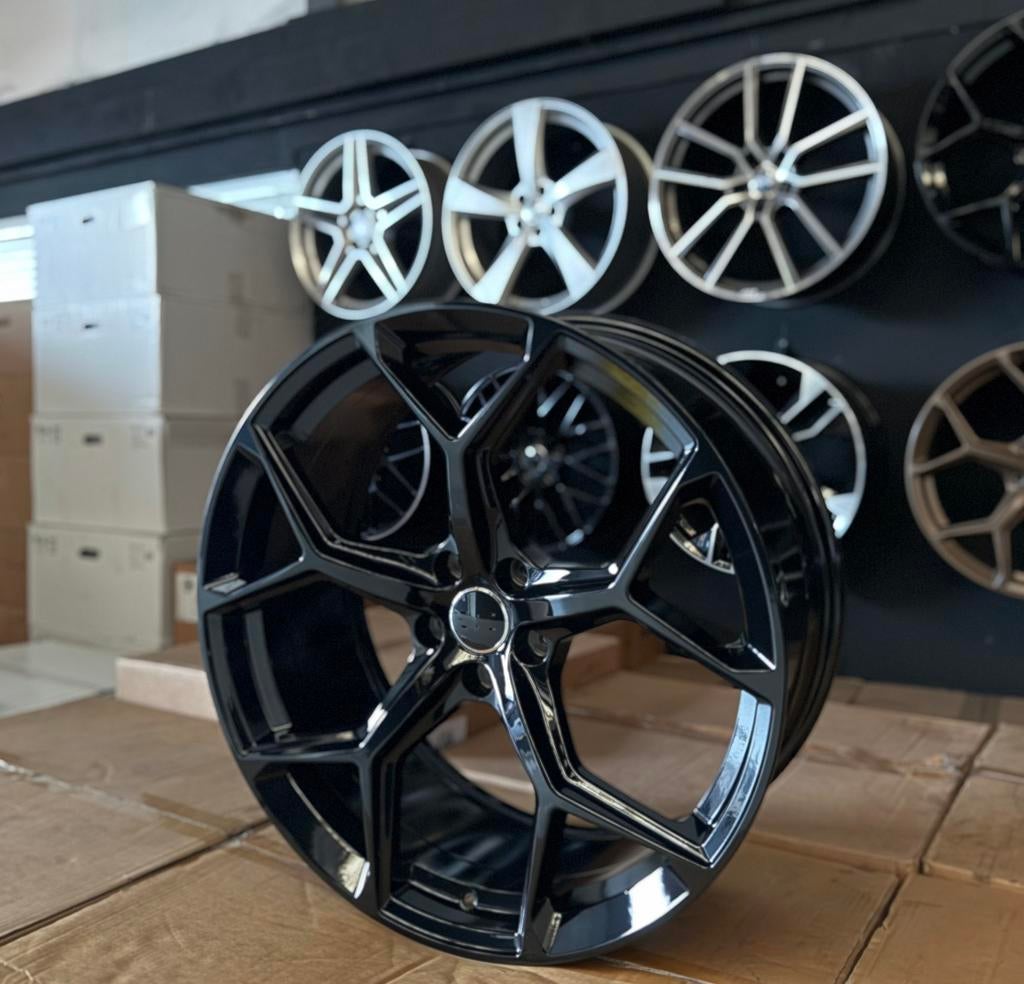 21 22 inch Rs6 look velgen 5x112 Audi a6 a7 q5 q7 q8 e-tron, 255 mm, Velg(en), Nieuw, Personenwagen