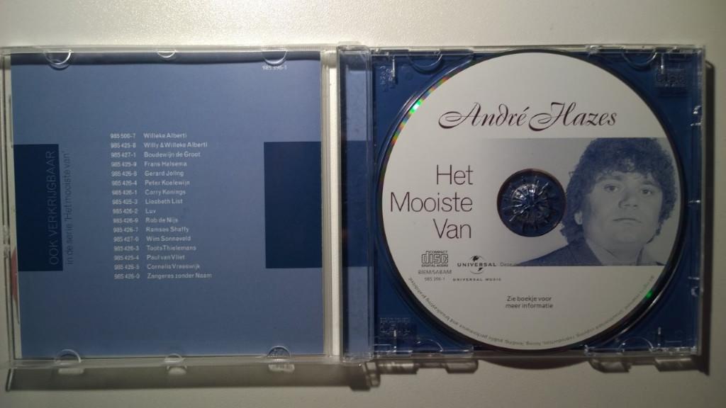 André Hazes - Het Mooiste Van, Ophalen of Verzenden, Zo goed als nieuw, Levenslied of Smartlap