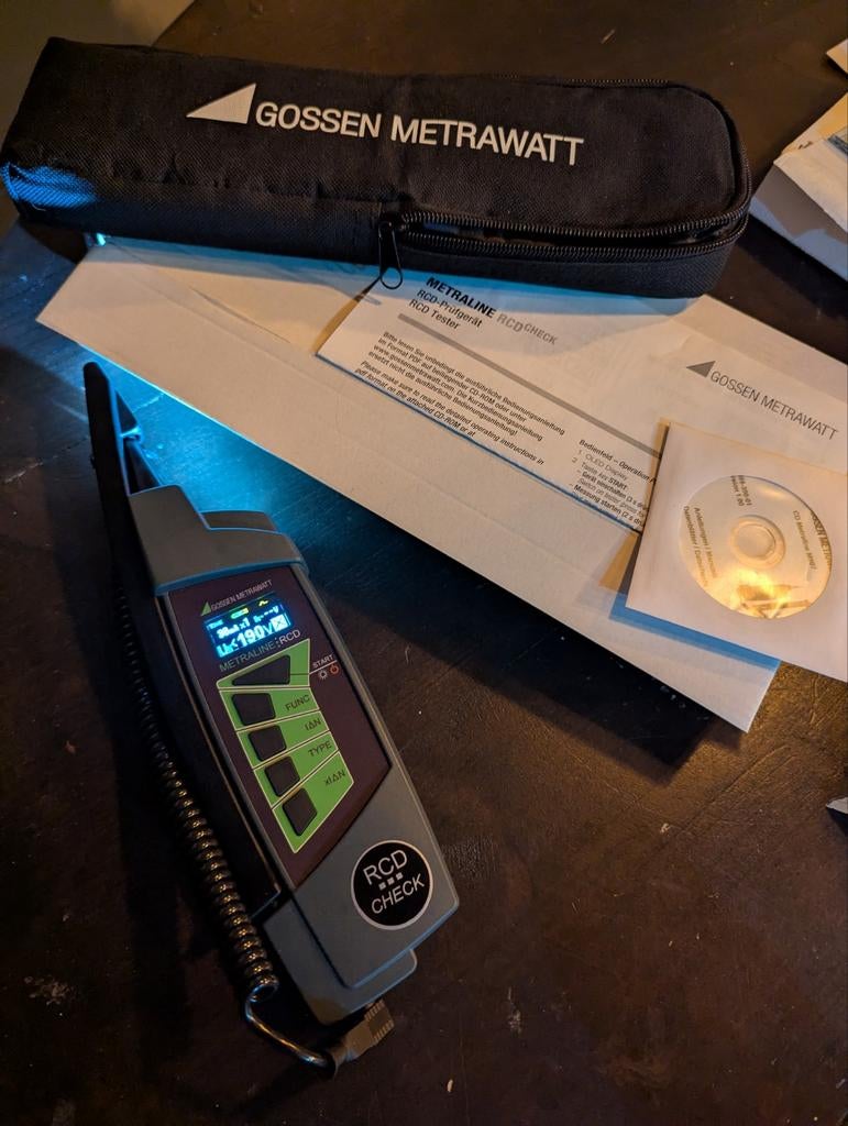 GMC Metraline ISO Check Isolatiemeter - Nieuw!, Doe-het-zelf en Verbouw, Ophalen of Verzenden, Nieuw, Elektriciteit