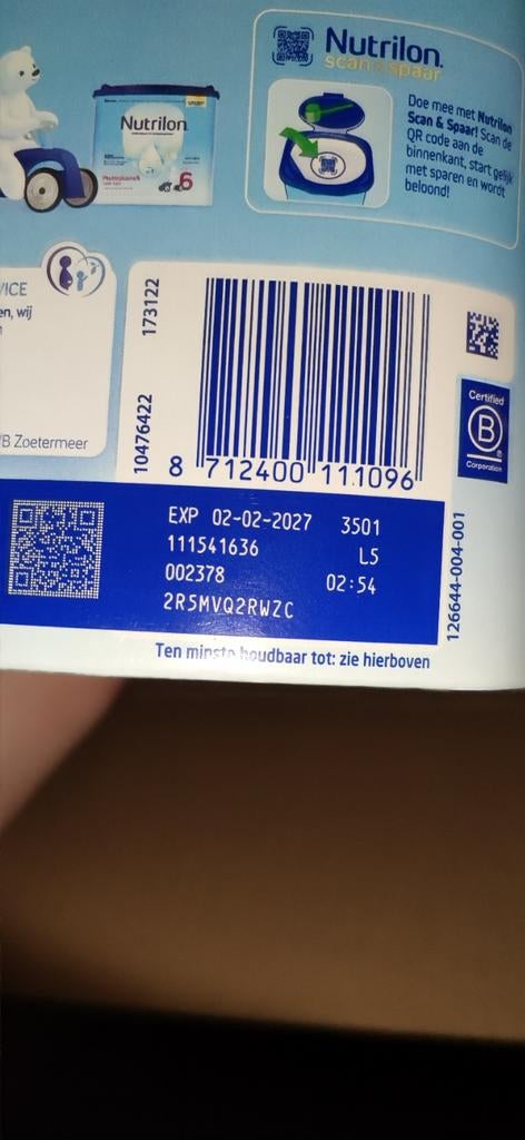 Nutrilon Peutermelk 5 - Nieuw, Ophalen of Verzenden, Nieuw, Overige typen
