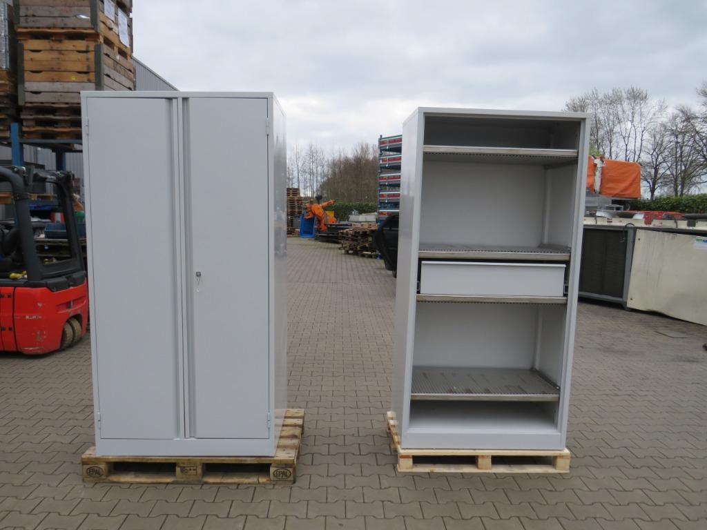 machinekast werkplaatskast magazijnkast met lade rvs borden, Ophalen of Verzenden, Nieuw