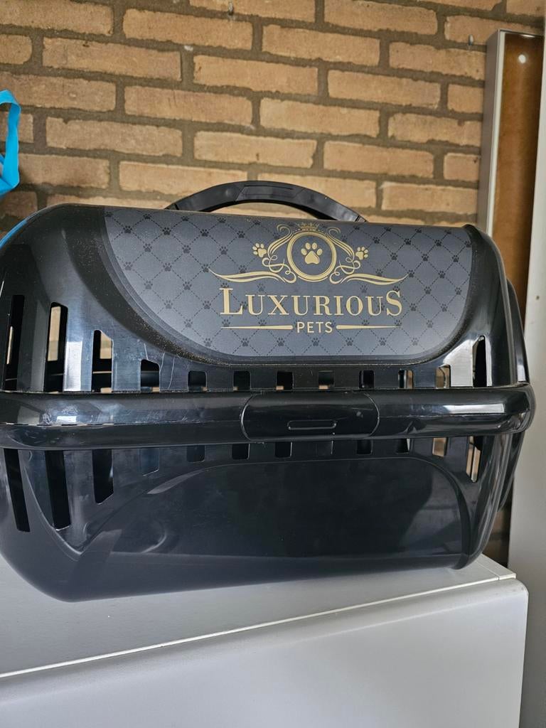 Transportbox/ reiskooi voor konijn, poes of  klein hondje, Ophalen of Verzenden, Gebruikt