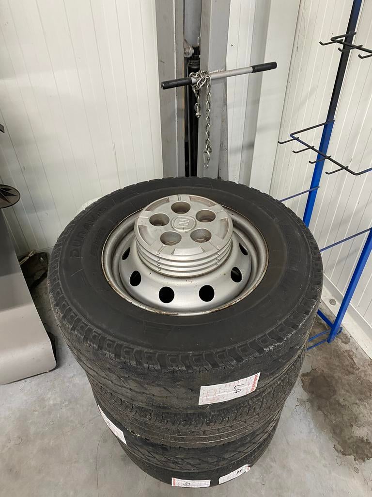 Fiat Ducato/ peugeot boxter/ citroën jumper velgen set, Auto-onderdelen, Banden en Velgen, Ophalen, 15 inch, Banden en Velgen