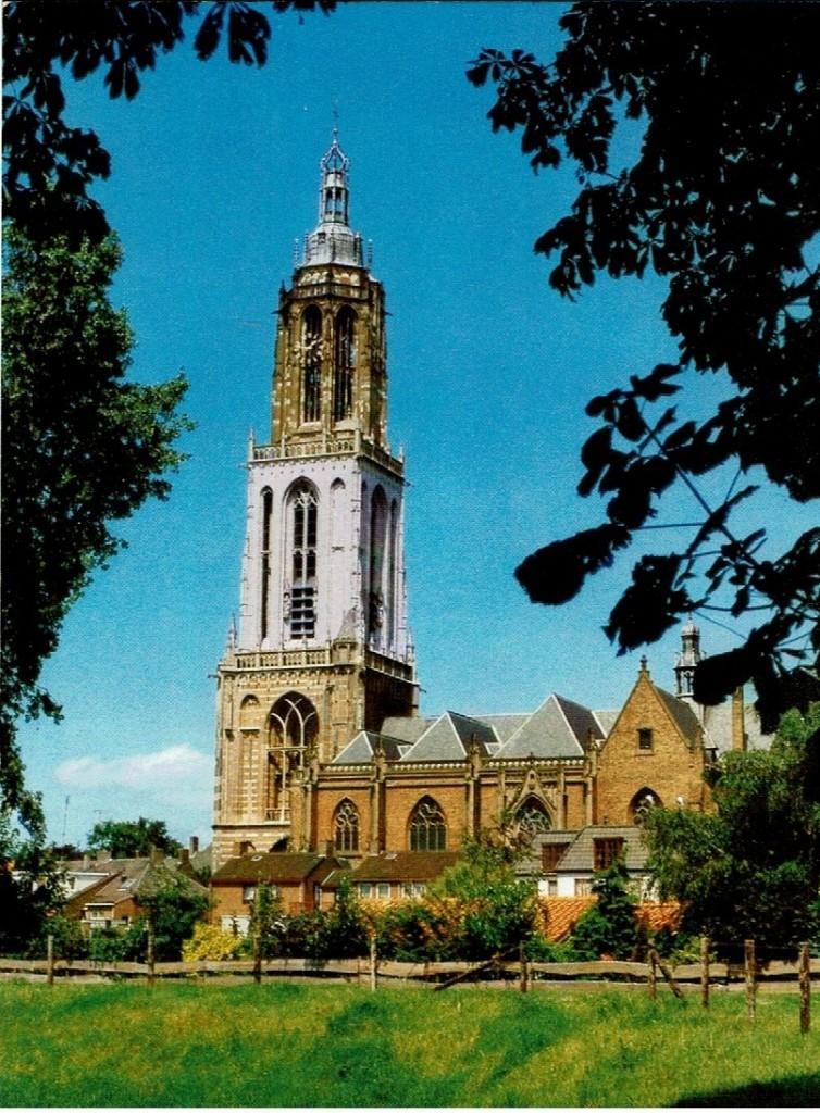 Rhenen, Cunera kerk, Verzenden, 1980 tot heden, Gelopen, Utrecht