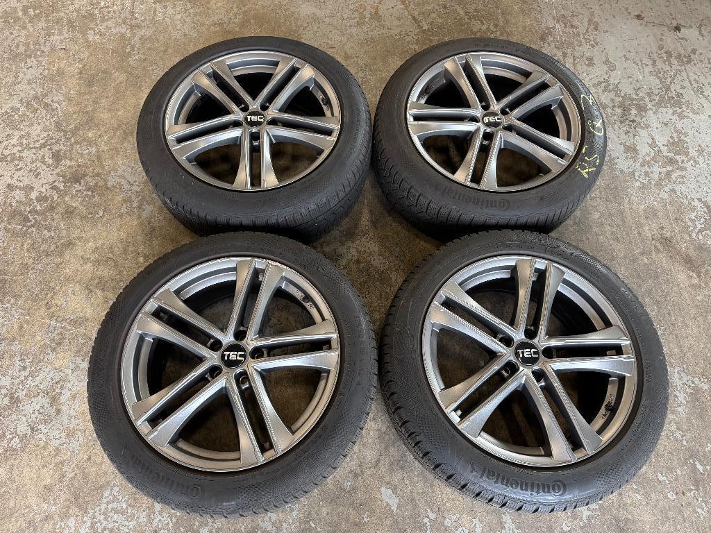 19 inch Tec velgen met winterbanden voor Audi RSQ3 / Q3, Gebruikt, Banden en Velgen, Winterbanden, Terreinwagen