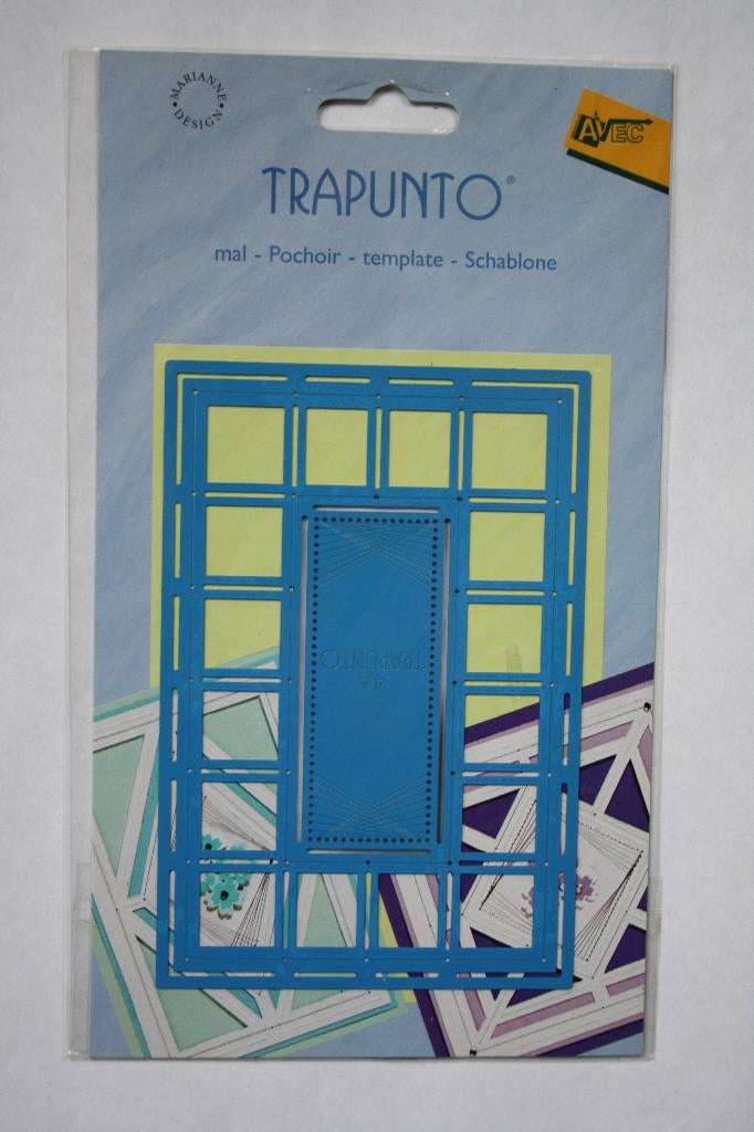 Trapunto snij-borduur mal nr. 4a, Hobby en Vrije tijd, Kaarten | Zelf maken, Ophalen of Verzenden, Nieuw, Overige thema's, Pons of Mal