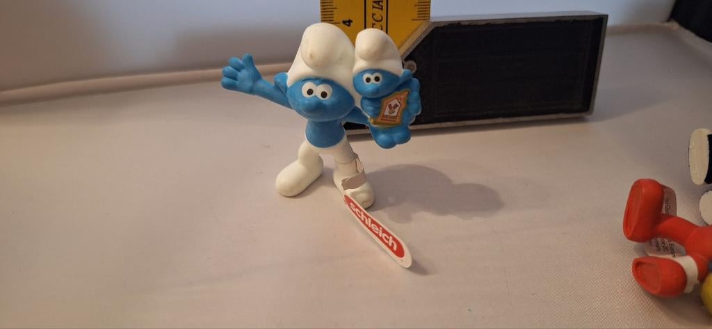 Smurf poppetje uit 2022 schleich peyo McDonald's (18525), Verzamelen, ., Schleich, Ophalen of Verzenden, Zo goed als nieuw