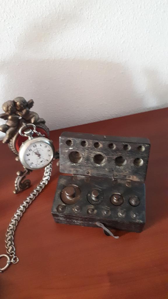 Gewichten voor antiek weegschaal, Antiek en Kunst, Curiosa en Brocante, Ophalen of Verzenden