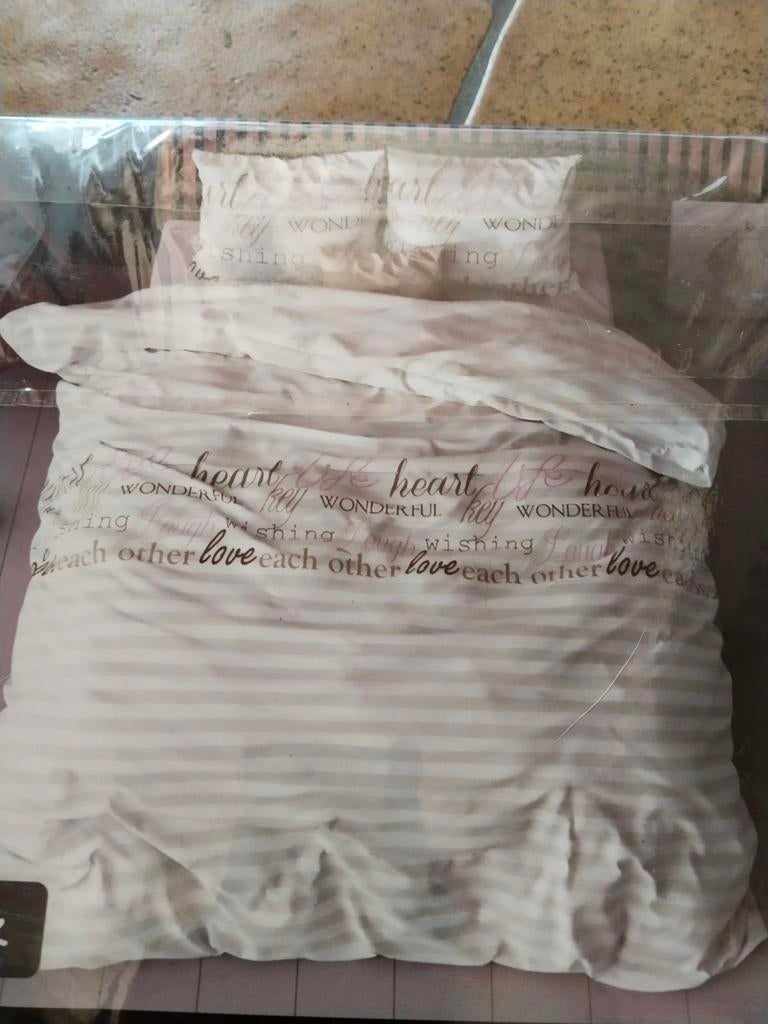 Nieuwe dekbedhoes hotelkwaliteit 240x200/220, Eenpersoons, Wit, Dekbedovertrek, Nieuw