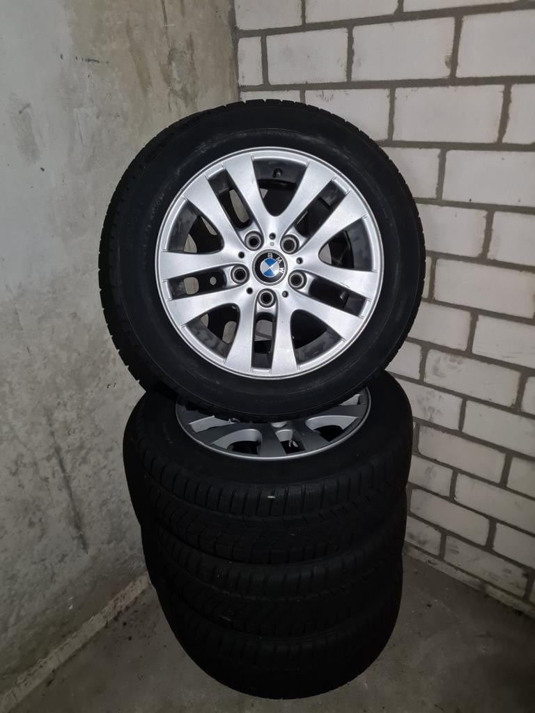 BMW Velgen met Winterbanden - Goede Staat!, Ophalen, Gebruikt, 16 inch, Banden en Velgen