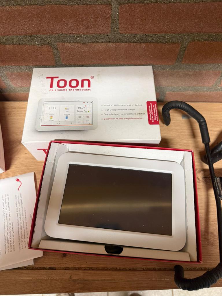 Toon Thermostaat - Nieuw in doos, Ophalen of Verzenden, Slimme thermostaat, Nieuw