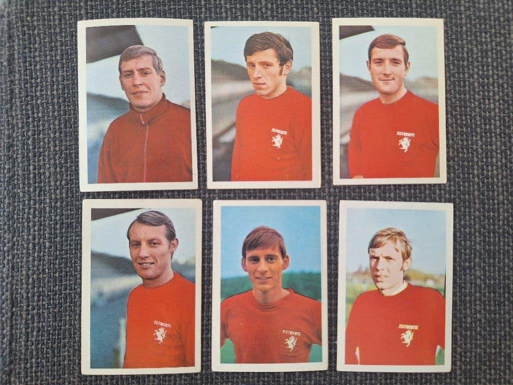 Vanderhout 69/70 FC Twente 6x, Verzenden, Zo goed als nieuw, F.C. Twente, Poster, Plaatje of Sticker