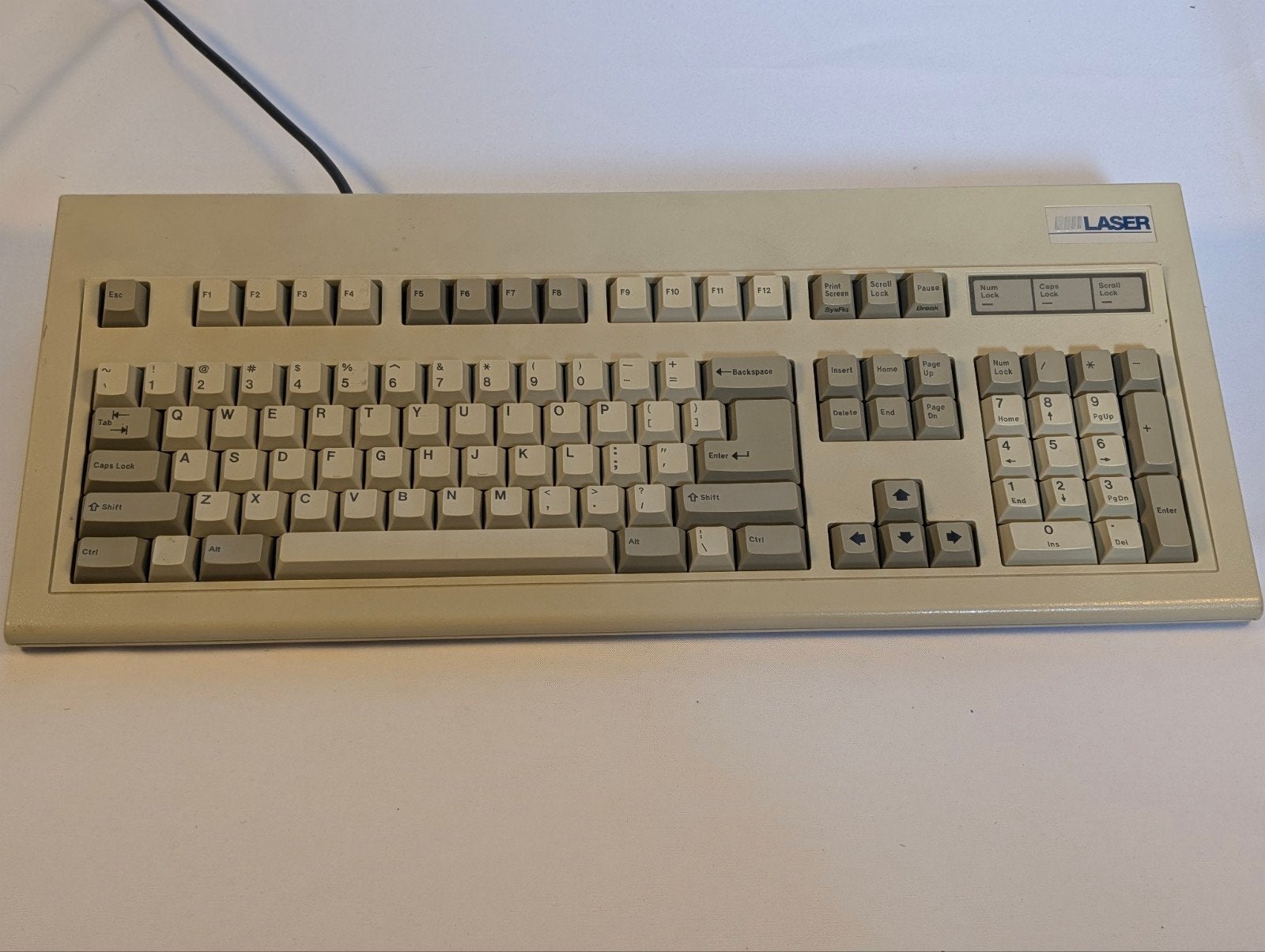 Laser Mechanisch XT/AT Toetsenbord Met Blue Alps Switches, Computers en Software, Vintage Computers, Ophalen of Verzenden, ., .