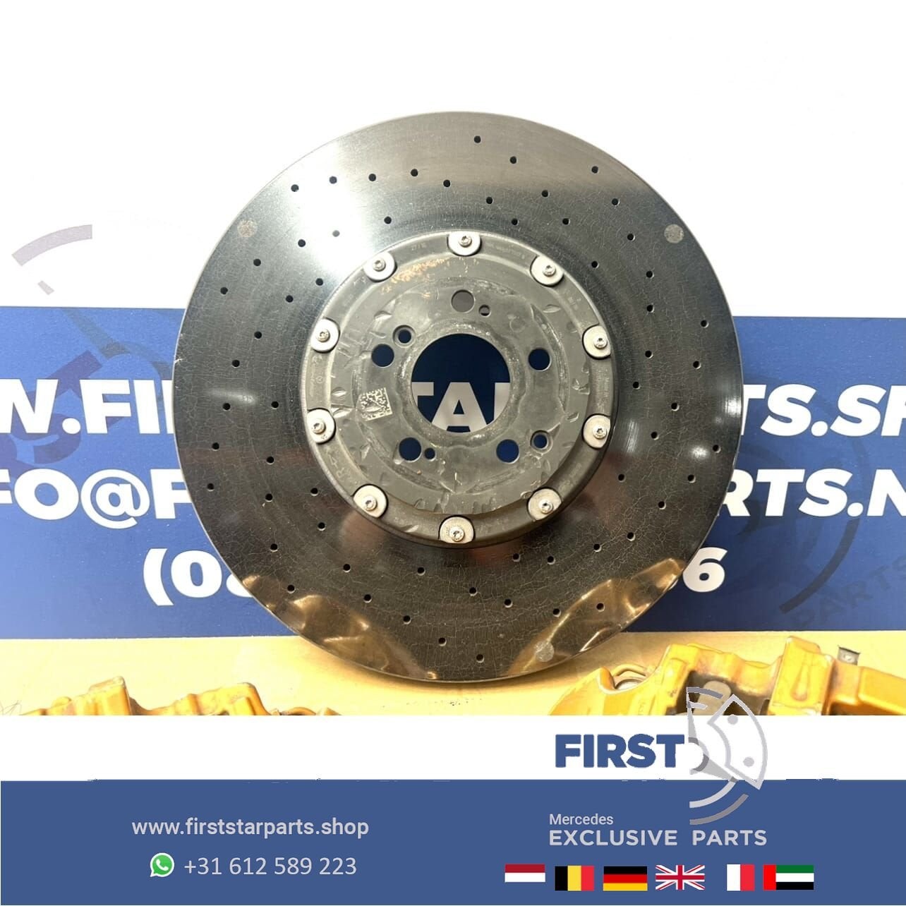 CARBON CERAMIC BRAKE DISC KERAMISCHE REM SCHIJF A2314211512