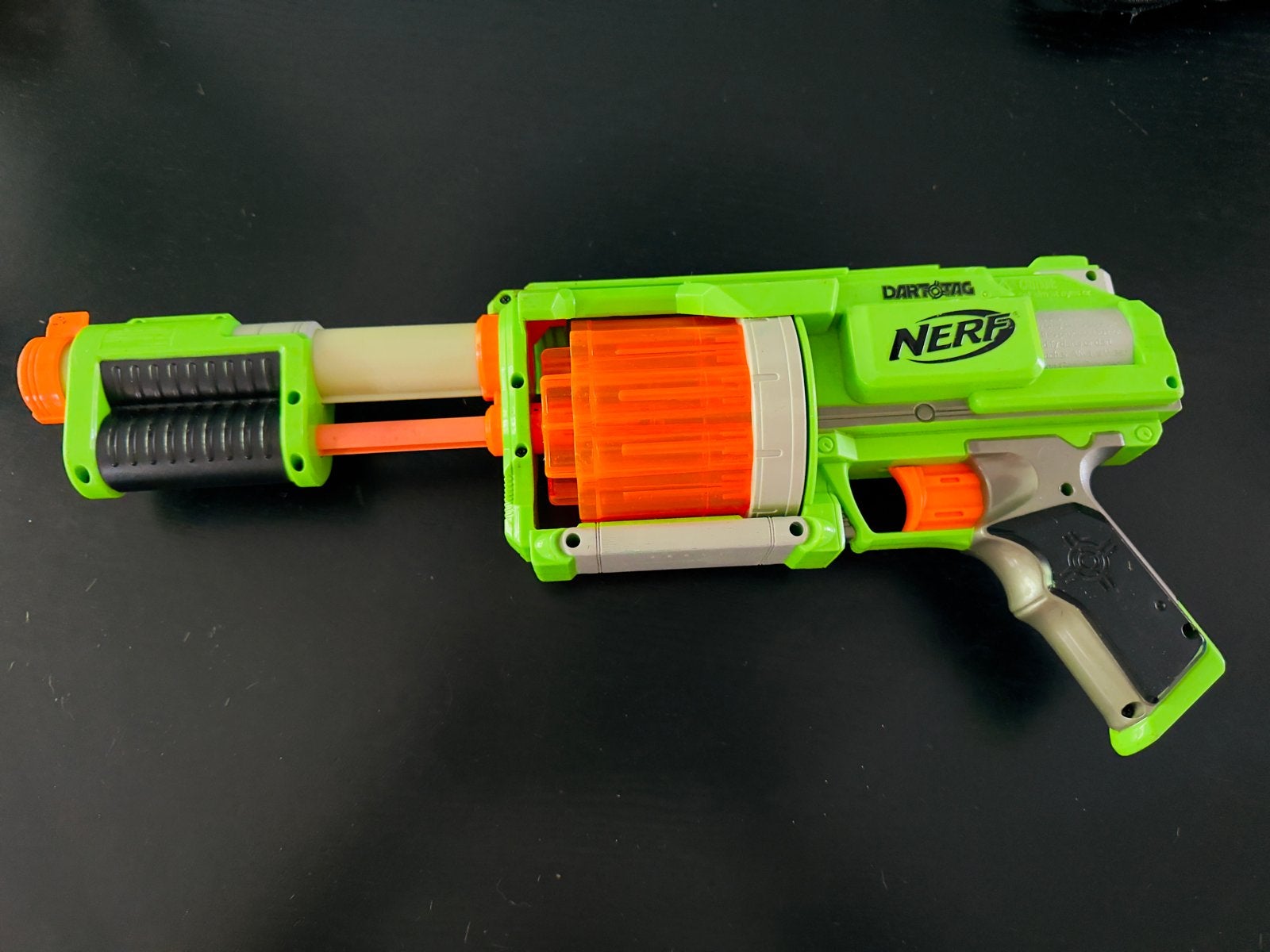 Nerf Dart Tag Blaster - Groen, Kinderen en Baby's, Speelgoed | Buiten | Actiespeelgoed, Gebruikt, Ophalen