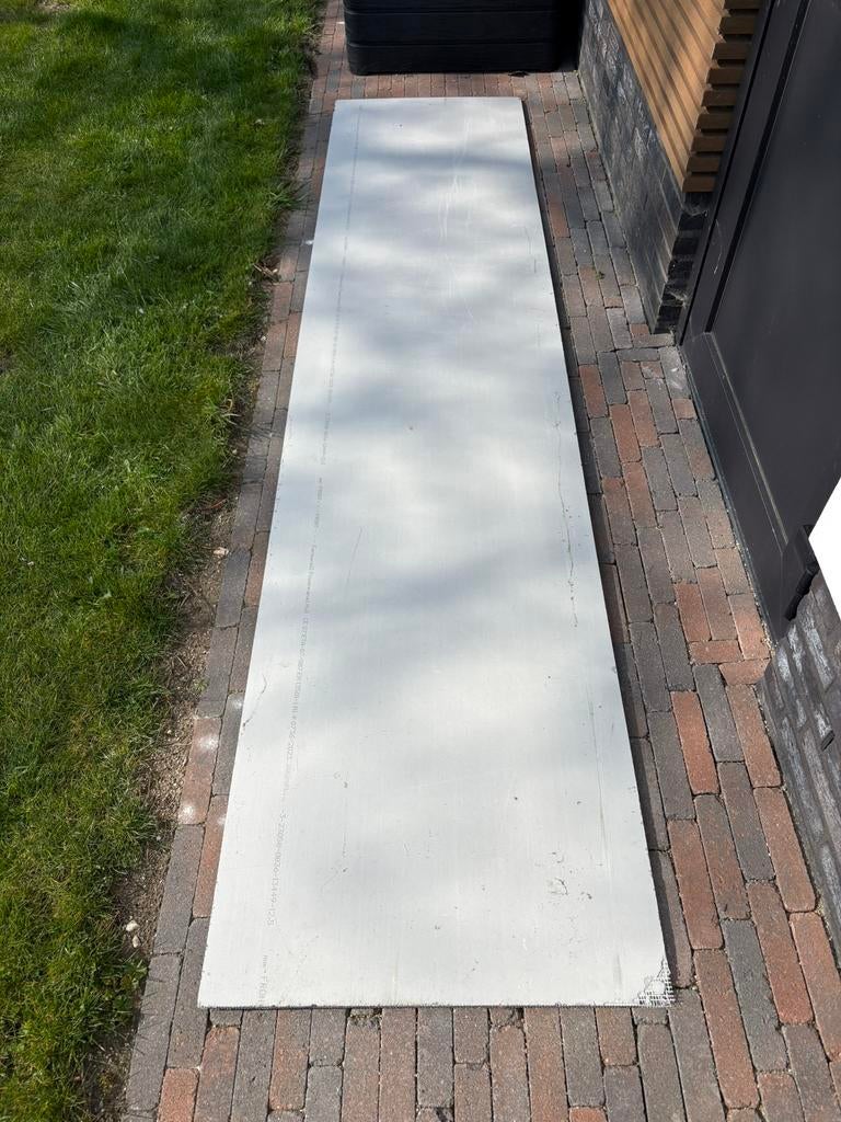 Cement gebonden vezelplaat, Ophalen, Zo goed als nieuw