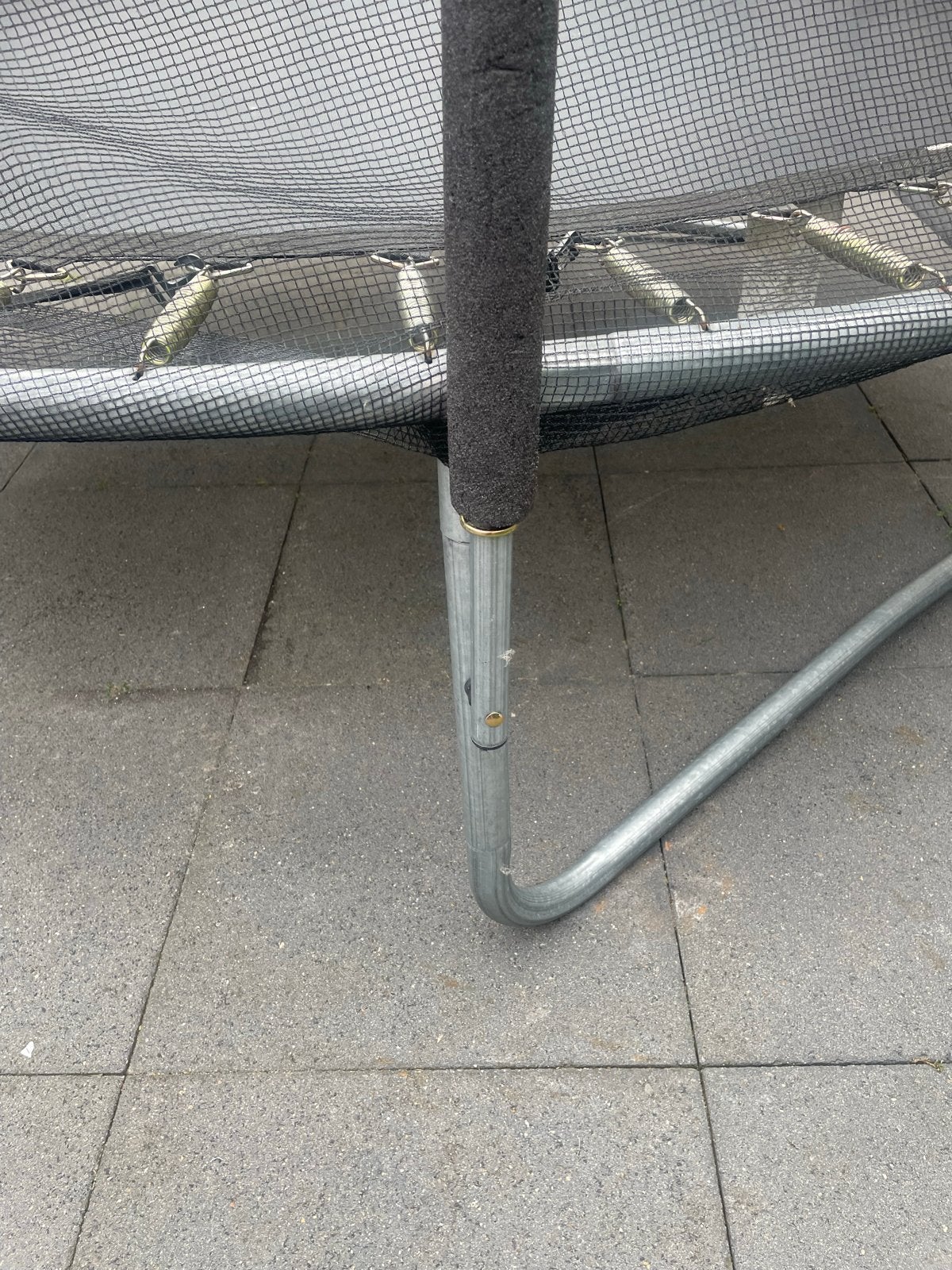 Trampoline met veiligheidsnet, Ophalen, Gebruikt