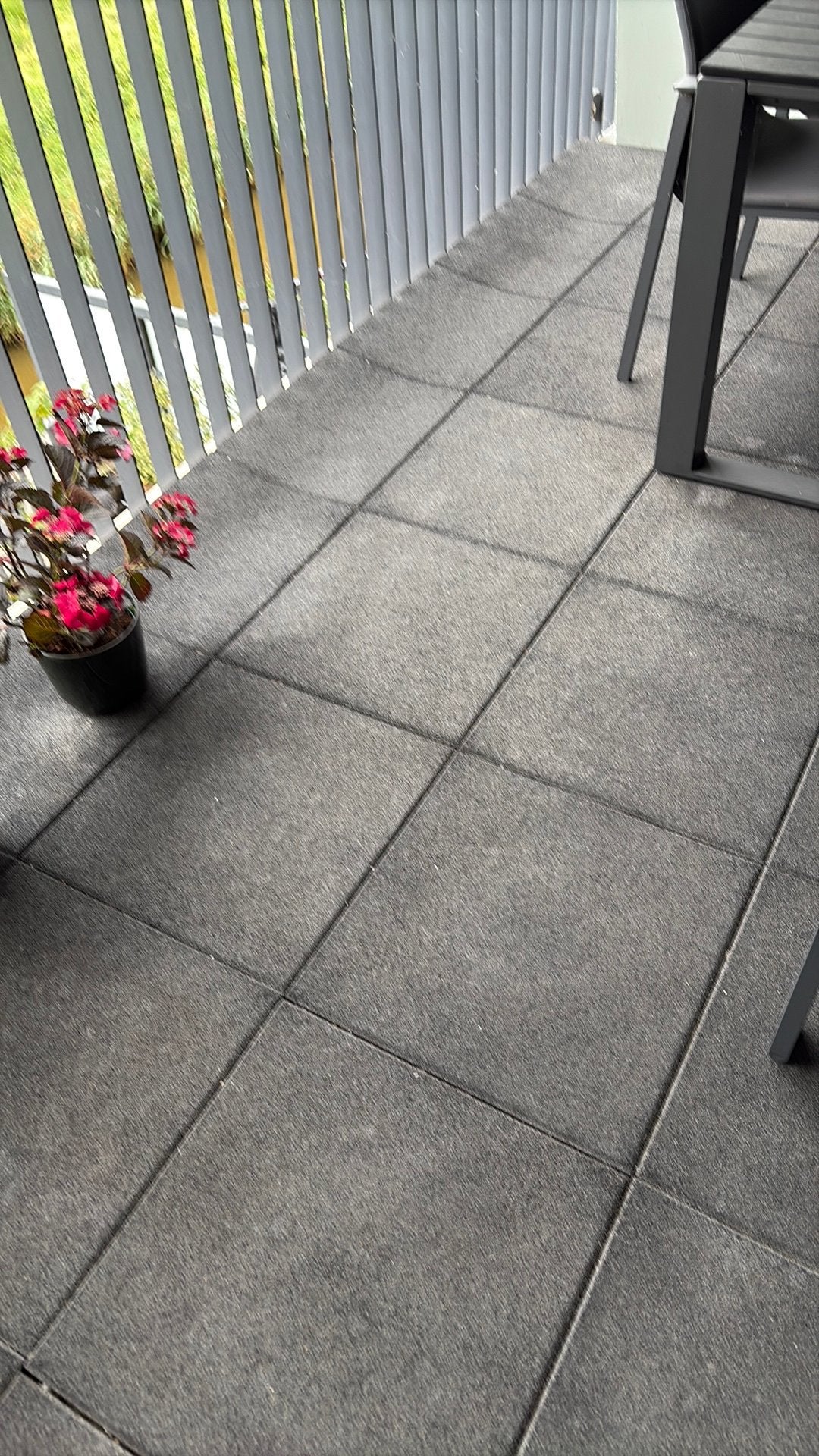 Rubberen tegels, Tuin en Terras, Tegels en Klinkers, Ophalen, Zo goed als nieuw, Rubber, Overige typen
