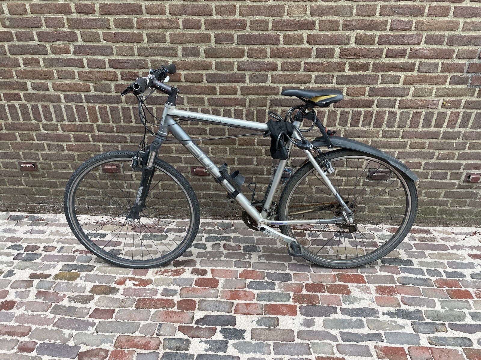 Bulls cross mover 3, Fietsen en Brommers, Fietsen | Heren | Sportfietsen en Toerfietsen, 28 inch, Gebruikt, Vering, Velgrem
