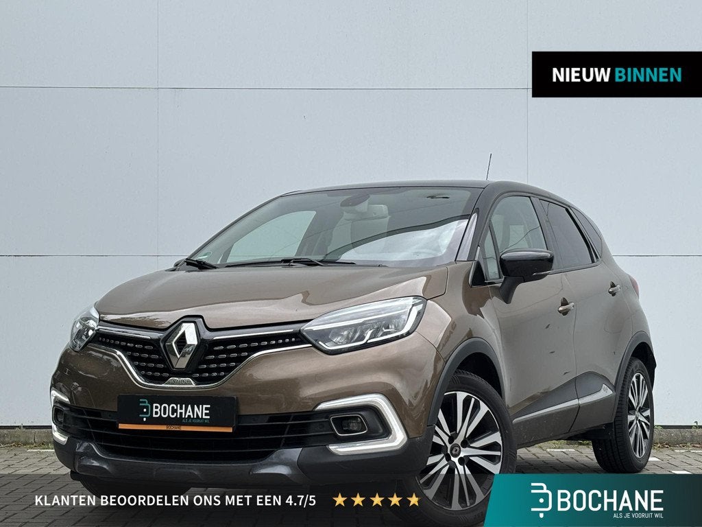 Renault Captur 1.2 TCe Initiale Paris | Leer | Panoramadak |, Gebruikt, Euro 6, 4 cilinders, Bruin