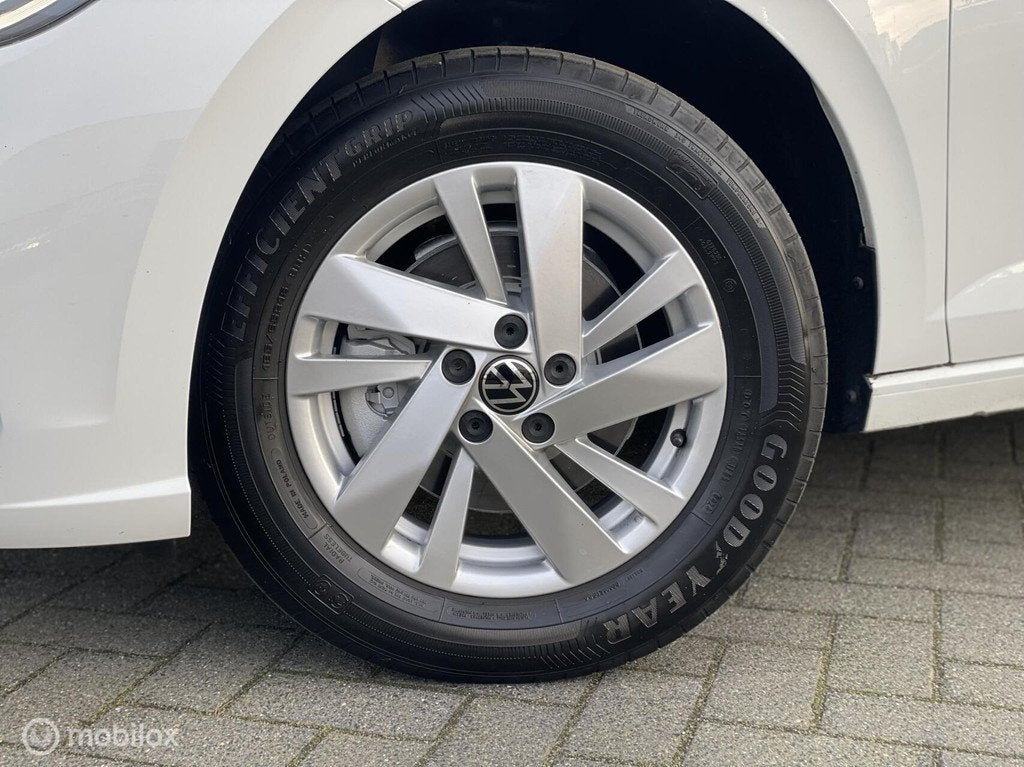 Volkswagen Polo 1.0 TSI Style 1e Eig BOMVOL TOPSTAAT!, Gebruikt, Wit, Bedrijf, Automatische klimaatregeling