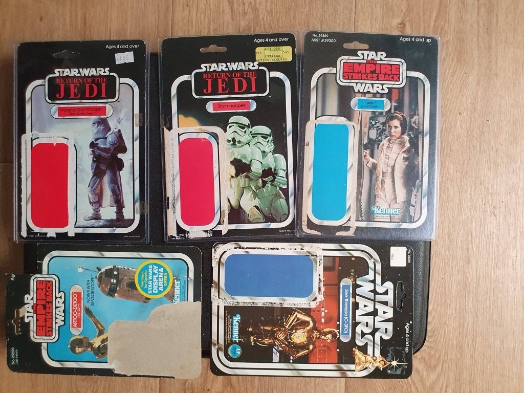 Vintage Star Wars Kenner &  Palitoy Cardback, Verzamelen, Poppetjes en Figuurtjes, Gebruikt, Ophalen of Verzenden