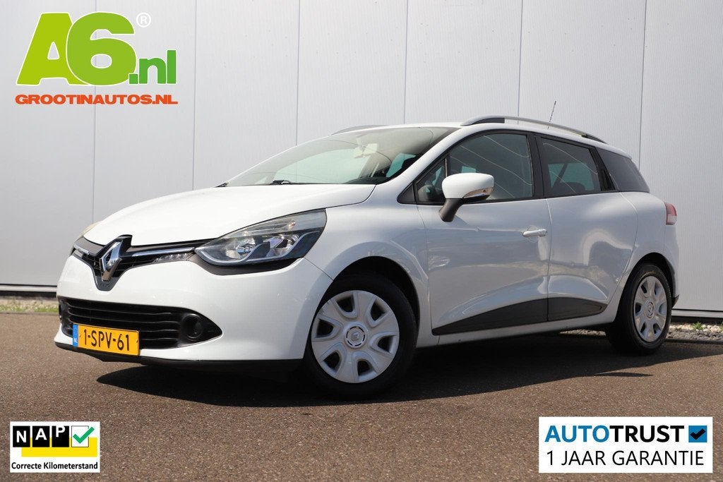 Renault Clio Estate 1.5 dCi ECO Expression Nieuwe DB Riem Na, Auto's, Renault, Bedrijf, Te koop, Clio, ABS, Airbags, Airconditioning