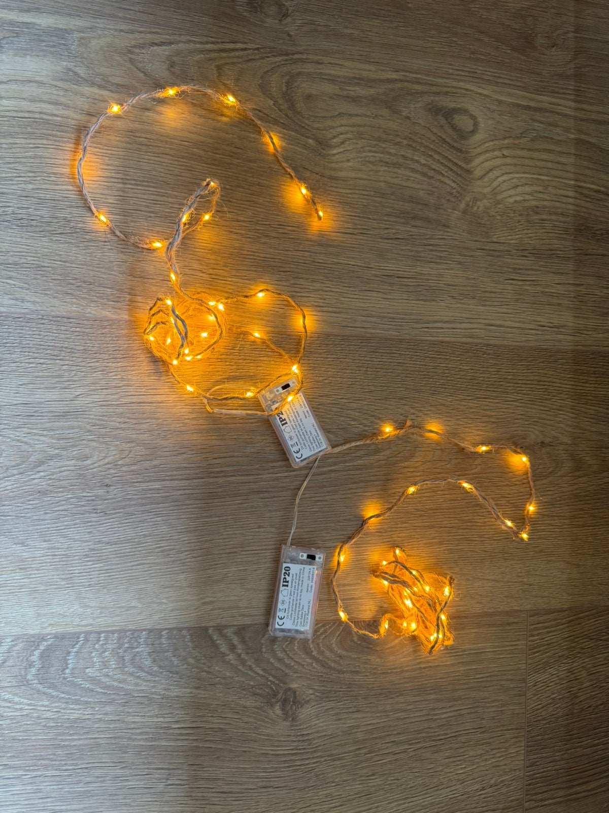 Lichtsnoeren sfeerverlichting, Kunststof, Minder dan 50 watt, Batterij, Ophalen of Verzenden