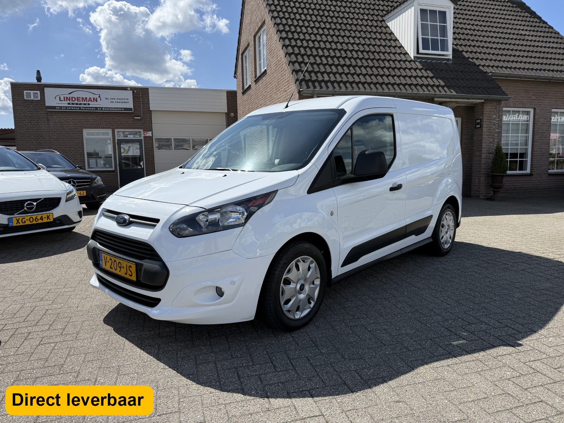 Ford Transit Connect 1.5 TDCI Airco Schuifd + Ramen (Sortimo, Auto's, Bestelauto's, Voorwielaandrijving, Parkeersensor, Stof, Gebruikt