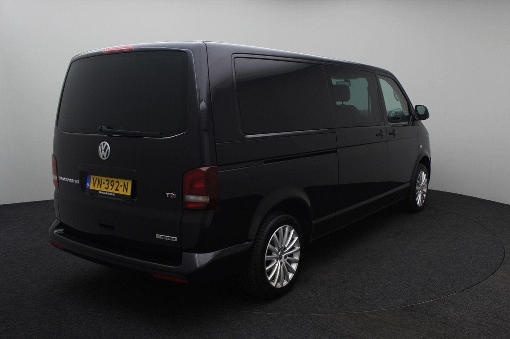 Volkswagen Transporter 2.0 TDI BM L2H1 DC Comfortline 2015 |, Auto's, Euro 5, Stof, Gebruikt, 4 cilinders