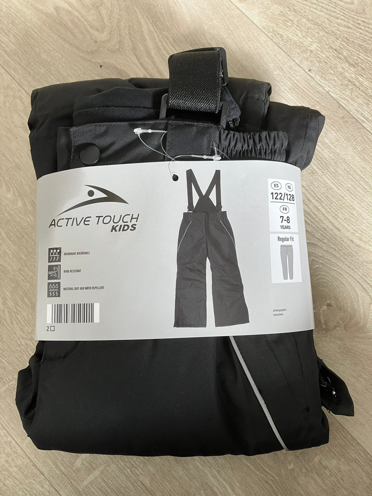 Skibroek Active Touch, maat 122/128., Kinderen en Baby's, Kinderkleding | Maat 122, Broek, Verzenden, Jongen of Meisje, Nieuw