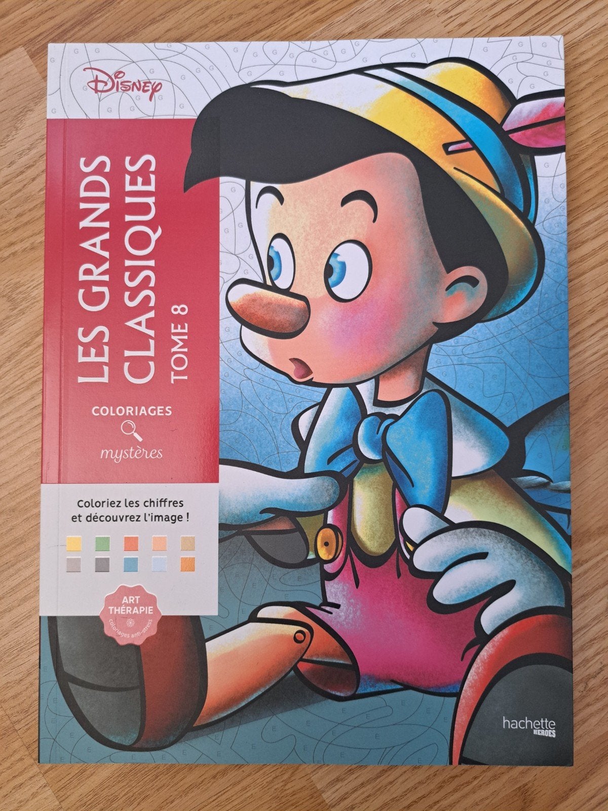 Disney Les Grands Classiques Tome 8 Kleurboek Pinokkio, Ophalen of Verzenden, Nieuw