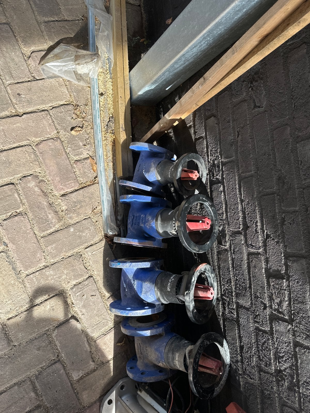 Rayon-  4 Gebruikte Afsluiters 3x DN 80 PN 16 1x dn65, Ophalen, Gebruikt