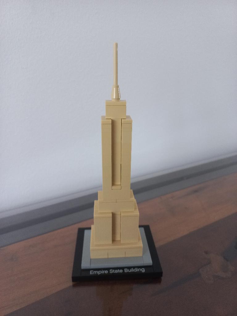 Lego Empire state building 21002, Gebruikt, Lego, Compleet, Architecture