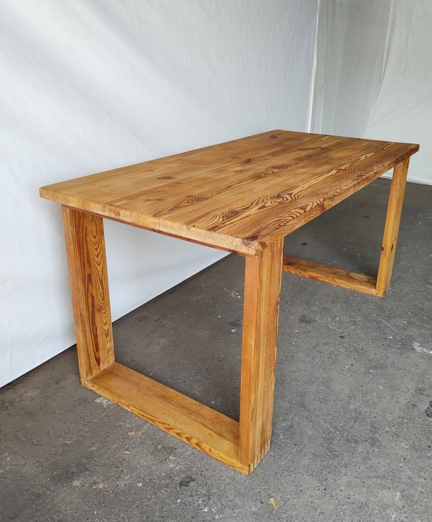 Houtwerk Hattem Ate van Apeldoorn tafel, Huis en Inrichting, Tafels | Eettafels, Ophalen, Mid century vintage, Gebruikt, Houtwerk Hattem