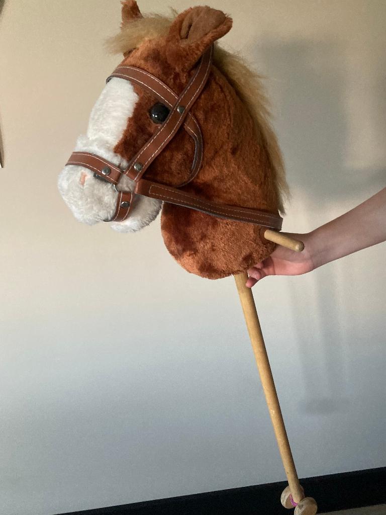 Zo goed als nieuw stokpaardje met geluid, Ophalen, Zo goed als nieuw